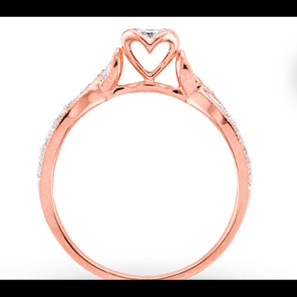 Kay Jewelers Jewelry - 10 K Rose Gold Diamond Ring. From Kay’s jewelers